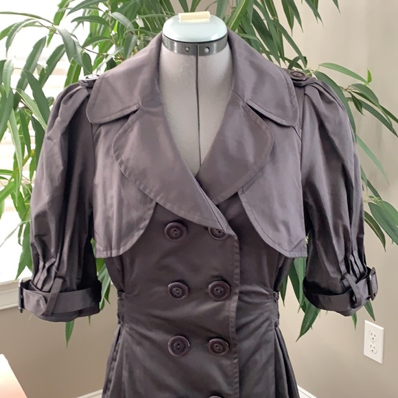 Vintage Double Breasted Coat Dress - Picture 3 of 16